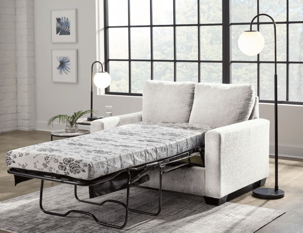 AshleyAshley 53603 Rannis - Twin Sofa Sleeper - Fabric - Snow