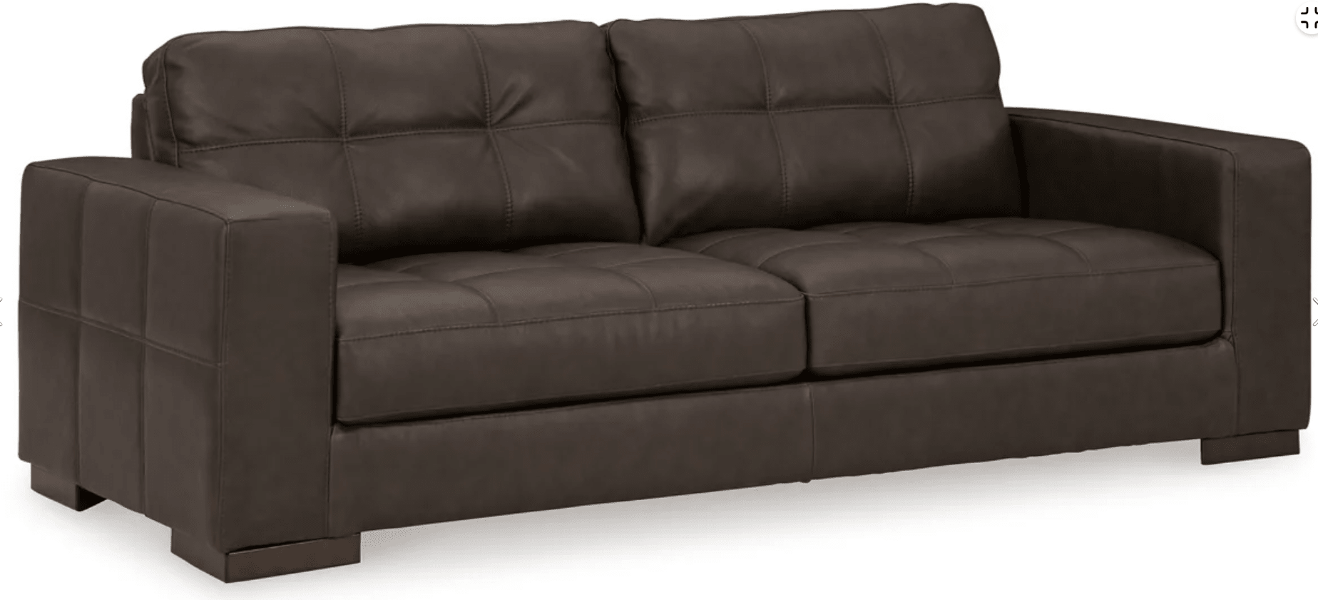 AshleyAshley 56506 Luigi - Sofa - Leather Match - Thunder