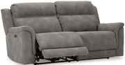 AshleyAshley 59301 Next - Gen Durapella - 2 Seat PWR REC Sofa ADJ HDREST - Slate
