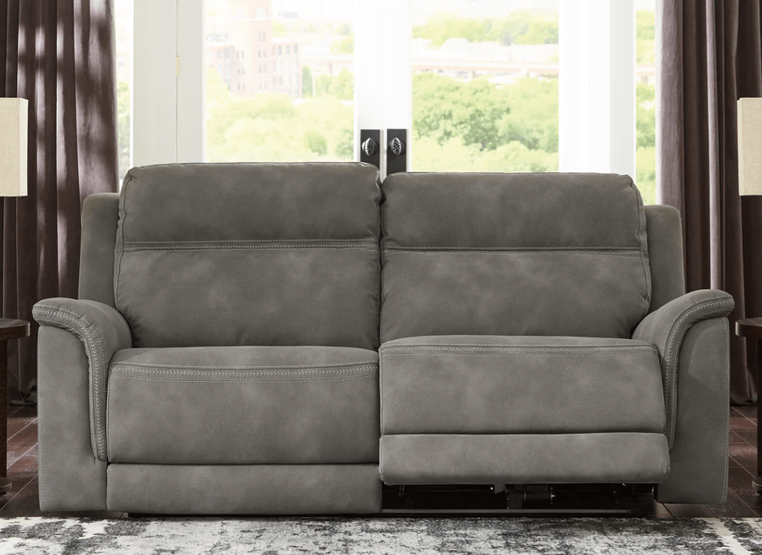 AshleyAshley 59301 Next - Gen Durapella - 2 Seat PWR REC Sofa ADJ HDREST - Slate