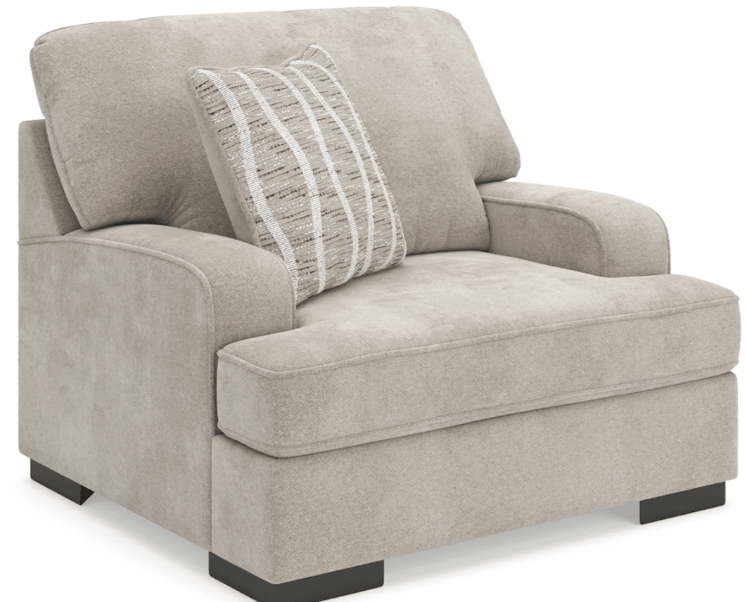 AshleyAshley 59902 High Profile - Sofa, Loveseat, Chair And A Half, Ottoman - Taupe