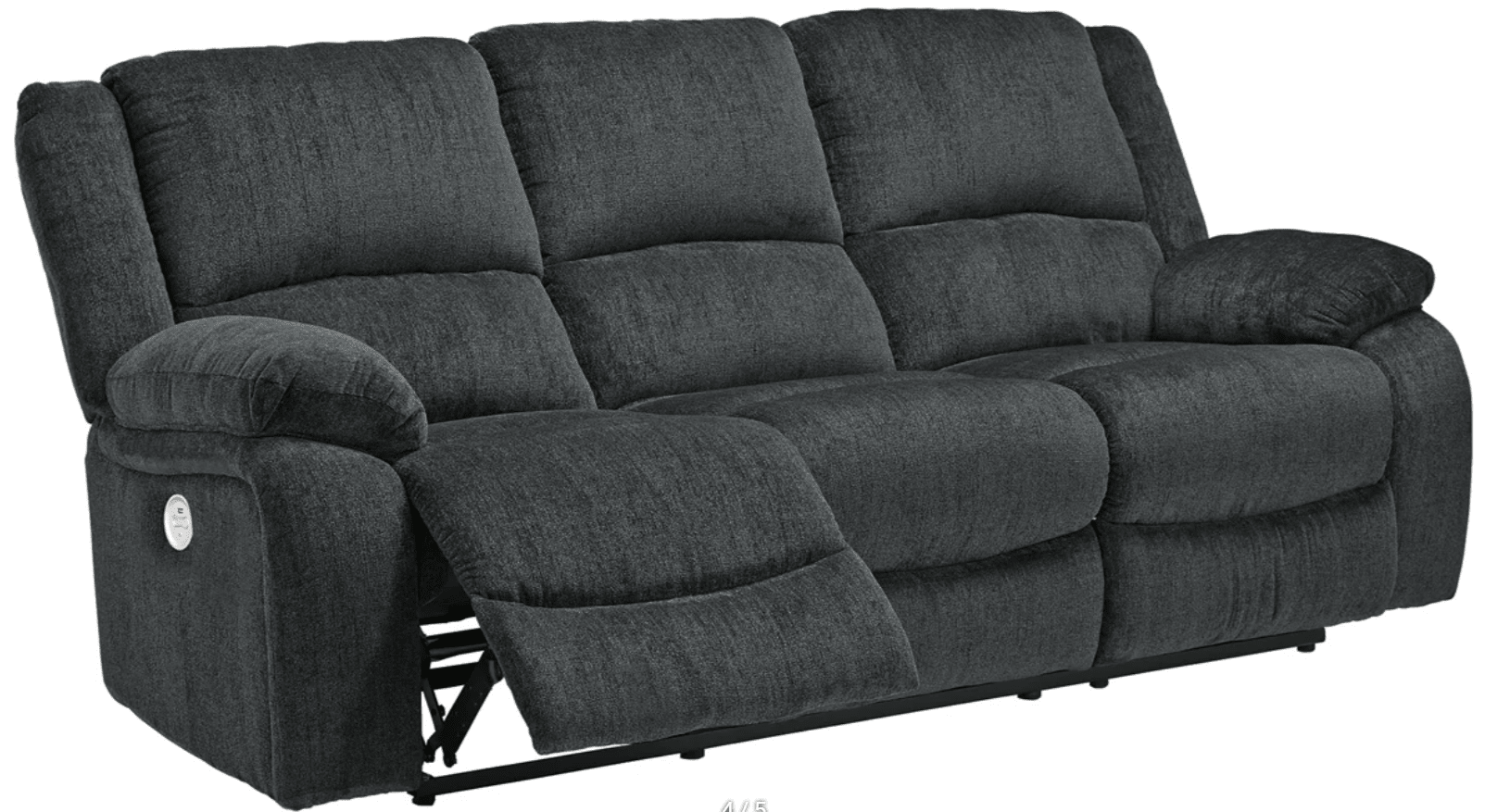AshleyAshley 76504 Draycoll - Reclining Power Sofa, Loveseat, Rocker Recliner - Fabric - Slate