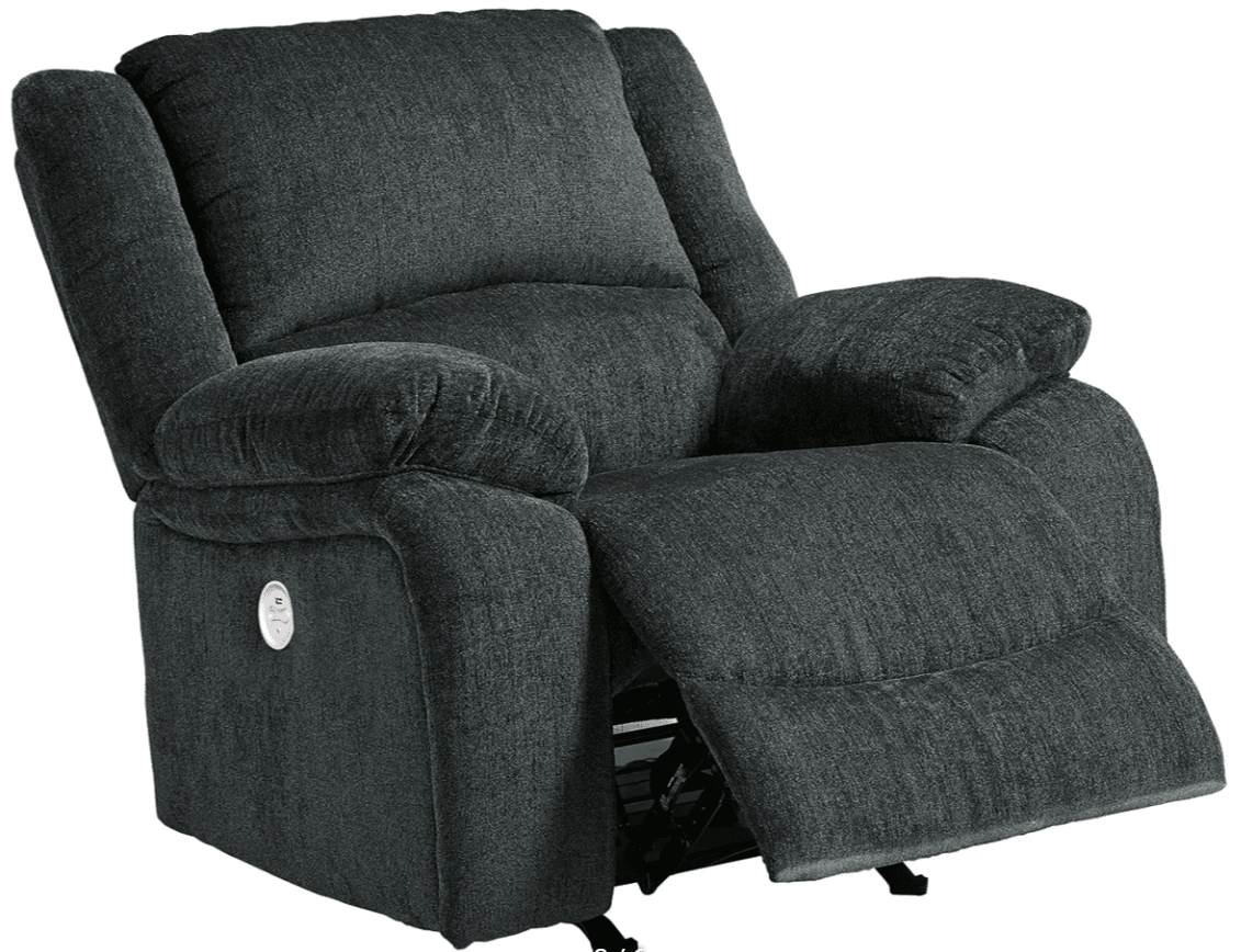 AshleyAshley 76504 Draycoll - Reclining Power Sofa, Loveseat, Rocker Recliner - Fabric - Slate