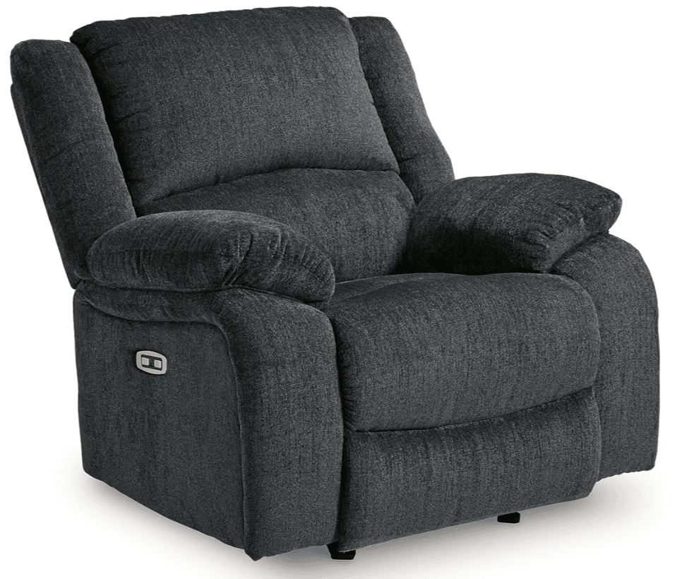 AshleyAshley 76504 Draycoll - Reclining Power Sofa, Loveseat, Rocker Recliner - Fabric - Slate