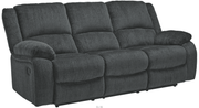 AshleyAshley 76504 Draycoll - Reclining Sofa, Loveseat, Rocker Recliner - Fabric - Slate