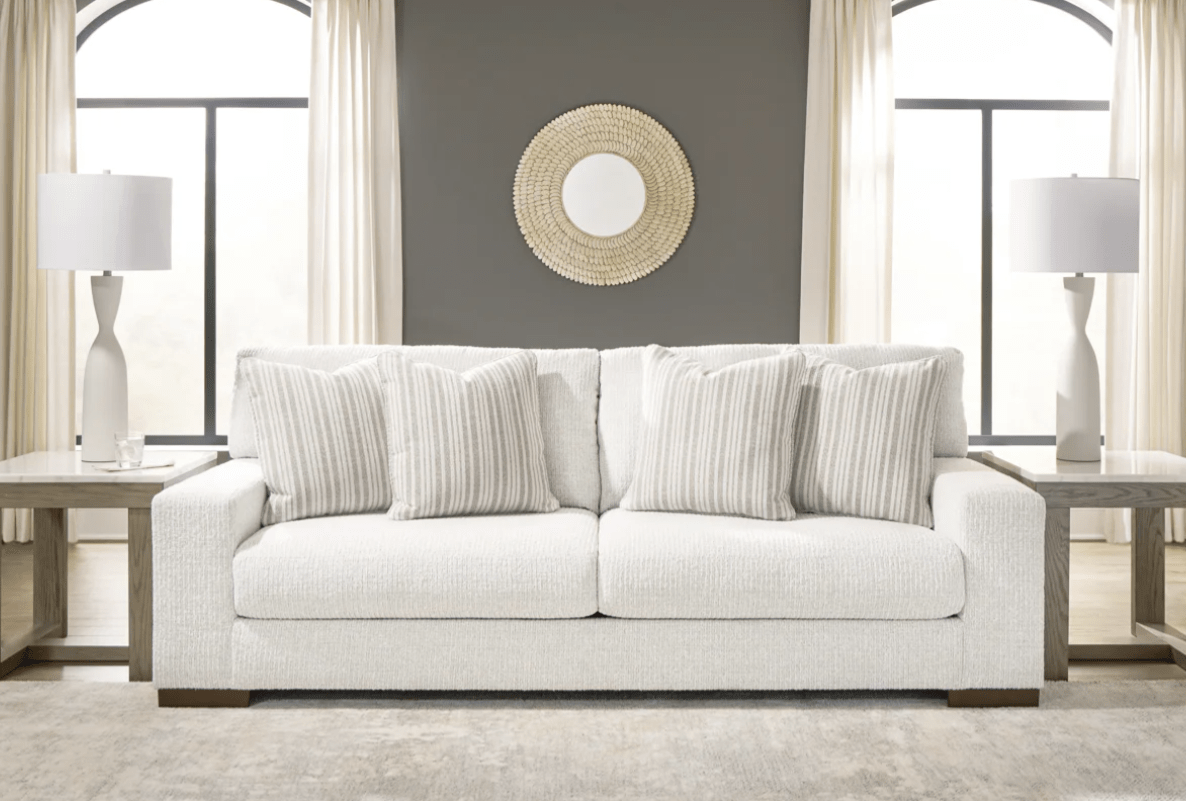 AshleyAshley 80104 Hartside - Sofa, Loveseat, Chair and Ottoman - Frosted