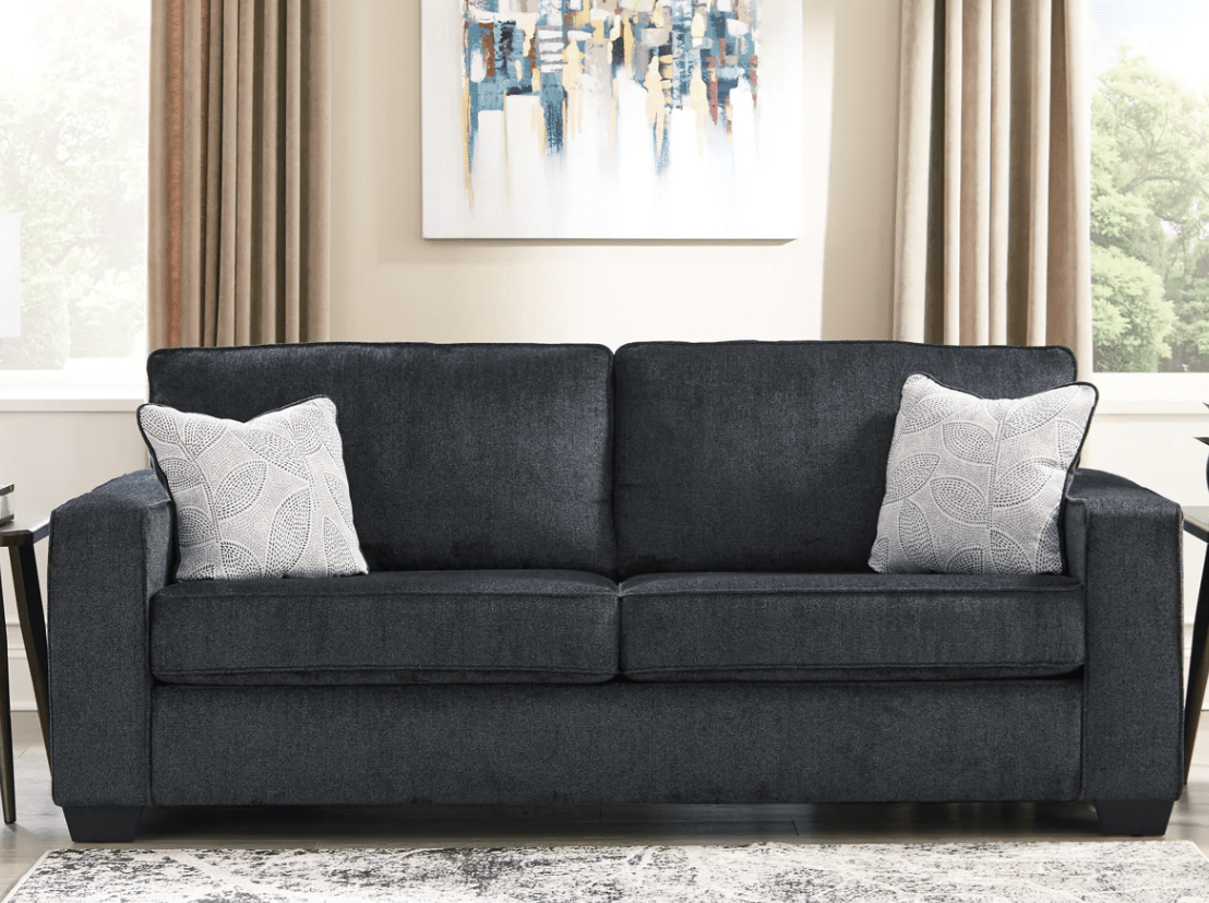 AshleyAshley 87213 Altari - 4 Pc. - Sofa, Loveseat, Chair, Ottoman - Slate