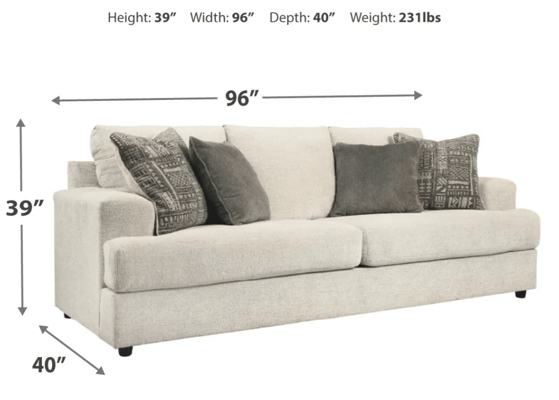 AshleyAshley 95104 Soletren Queen Sofa Sleeper