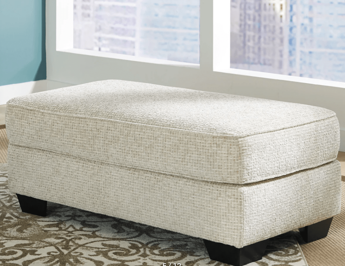 AshleyAshley 96205 Monaghan - Sofa Loveseat, Chair and a Half, Ottoman - Sandstone