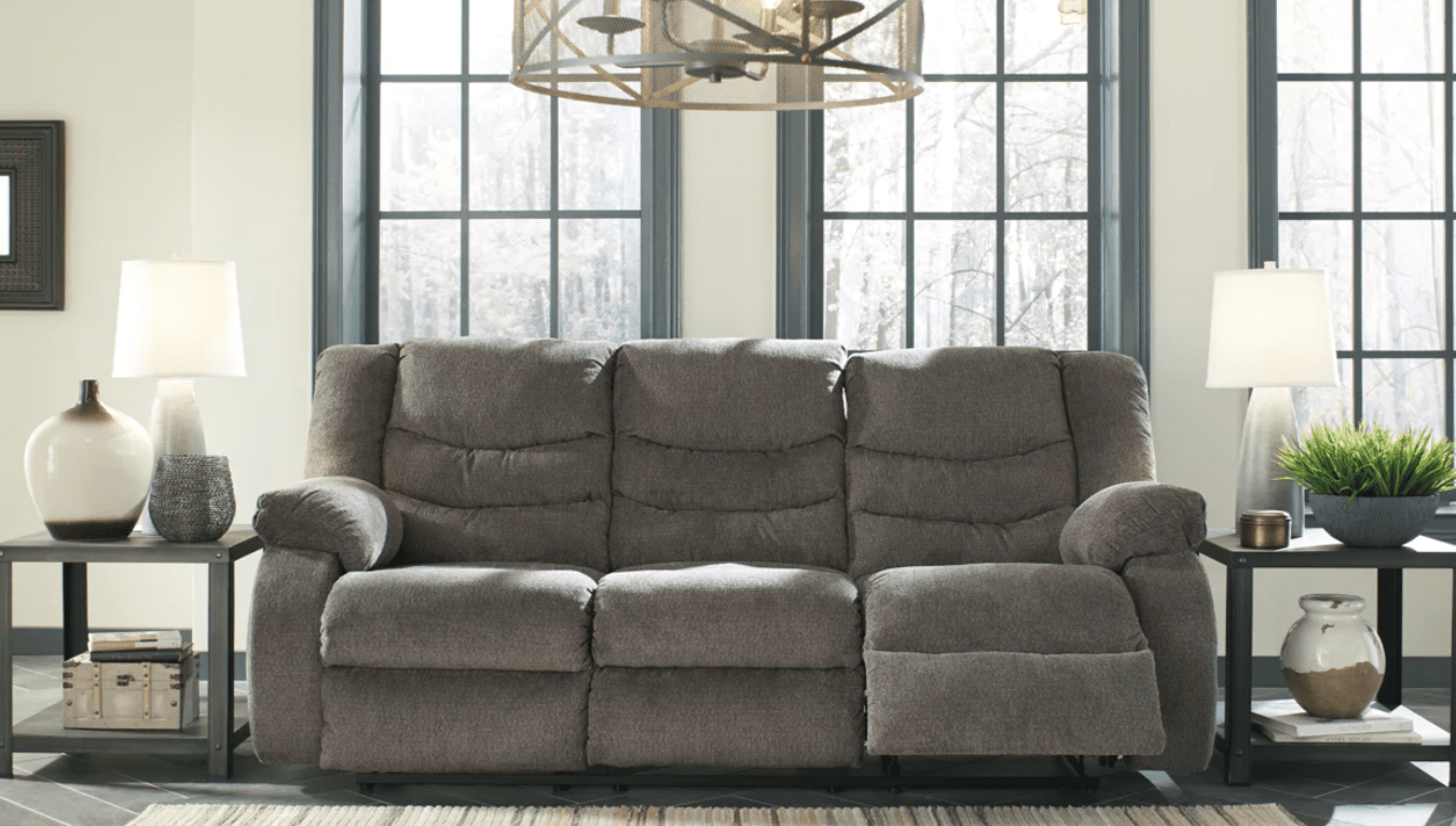AshleyAshley 98606 Tulen - Reclining Sofa, Reclining Loveseat, Rocker Recliner - Gray