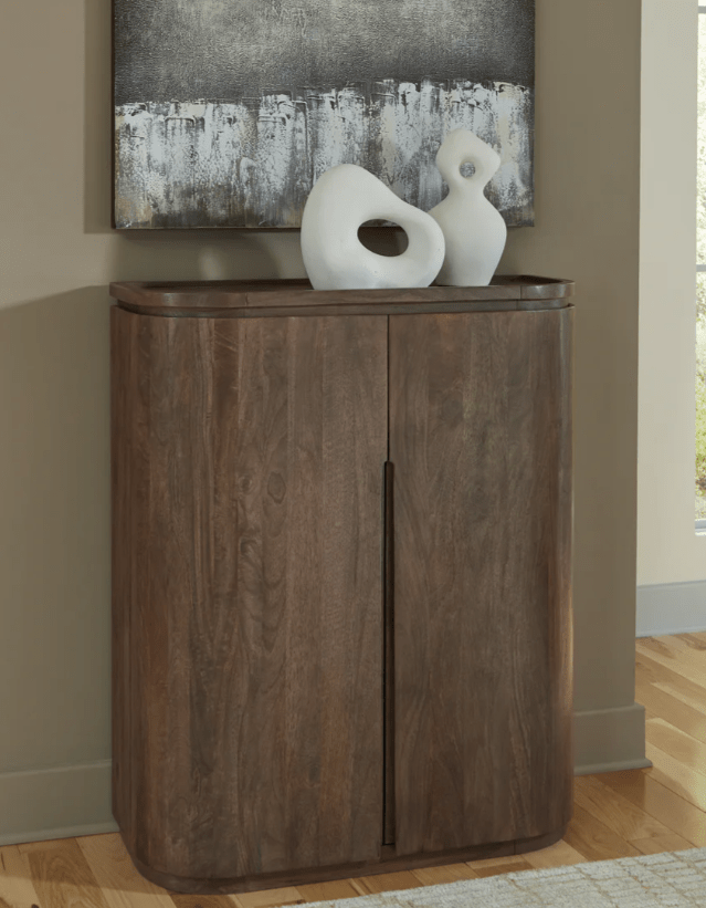 AshleyAshley A4000697 Landermont - Bar Cabinet - Medium Brown