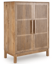 AshleyAshley A4000698 Pellamour - Bar Cabinet - Natural Brown
