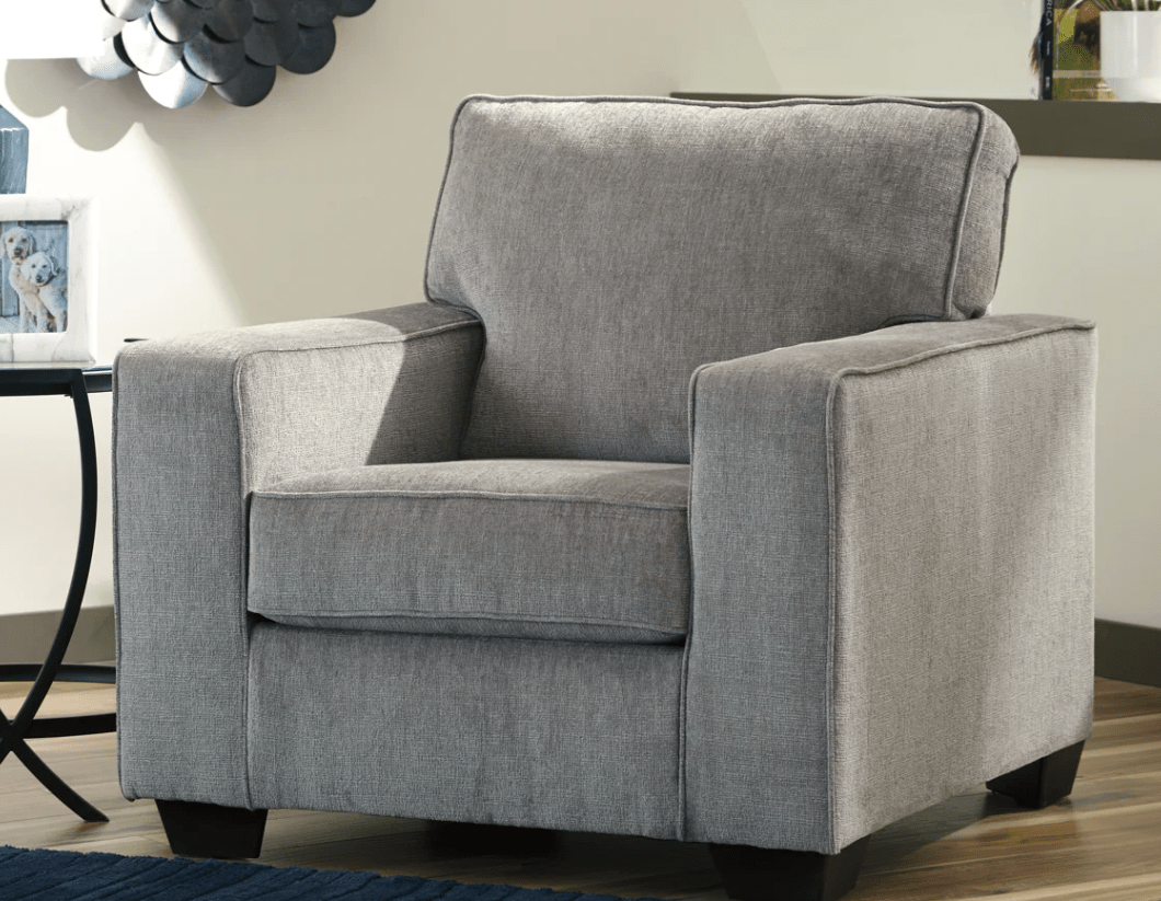 AshleyAshley Altari Sofa, Loveseat, Chair, Ottoman - Alloy - 87214