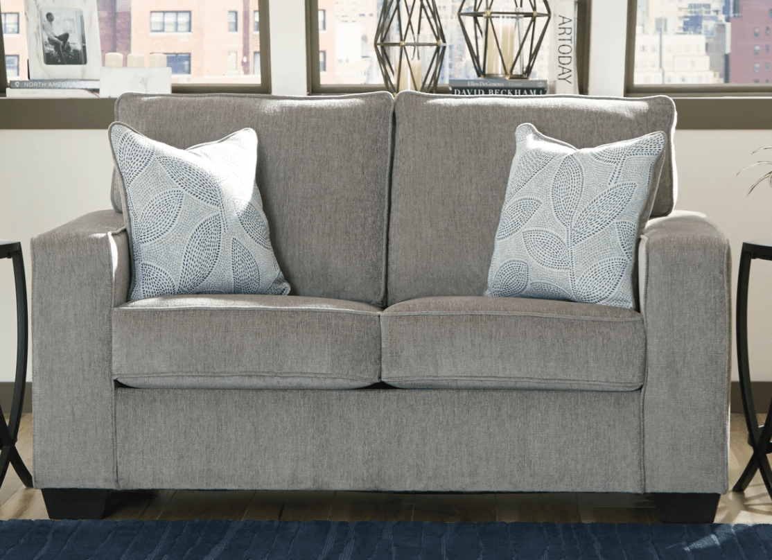 AshleyAshley Altari Sofa, Loveseat, Chair, Ottoman - Alloy - 87214