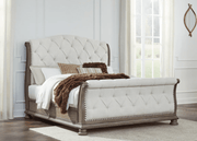 AshleyAshley Ardenfield - Upholstered Sleigh Bed B944