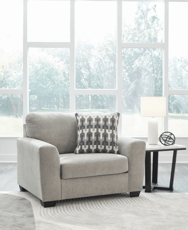 AshleyAshley Avenal Park - 50805 - Sofa, Loveseat, Chair And A Half, Ottoman - Flannel