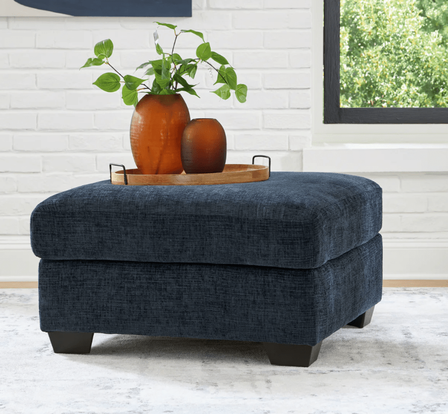 AshleyAshley Aviemore - 24303 - Sofa, Loveseat, Rocker Recliner, Ottoman - Ink