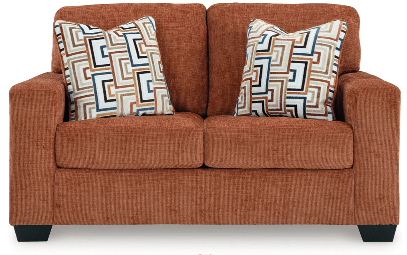 AshleyAshley Aviemore - 24304 - Sofa, Loveseat, Ottoman - Spice
