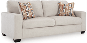 AshleyAshley Aviemore - 24305 - Sofa, Loveseat, Ottoman - Stone