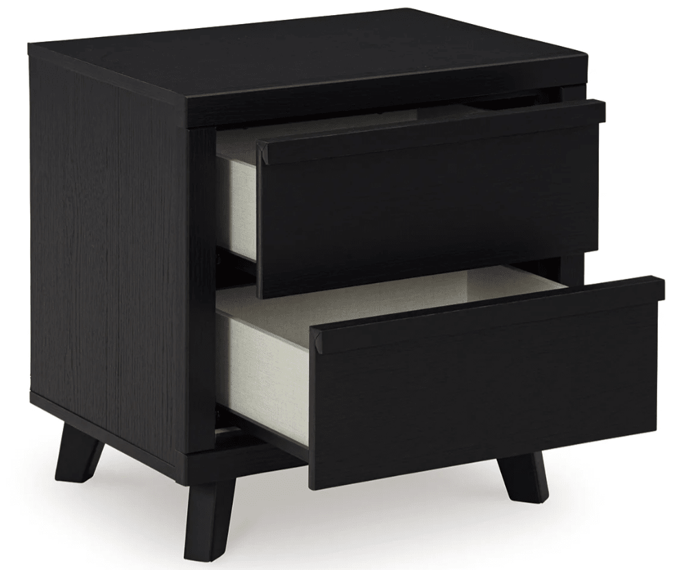 AshleyAshley B1013 Danziar - Slat Panel Bed - Black