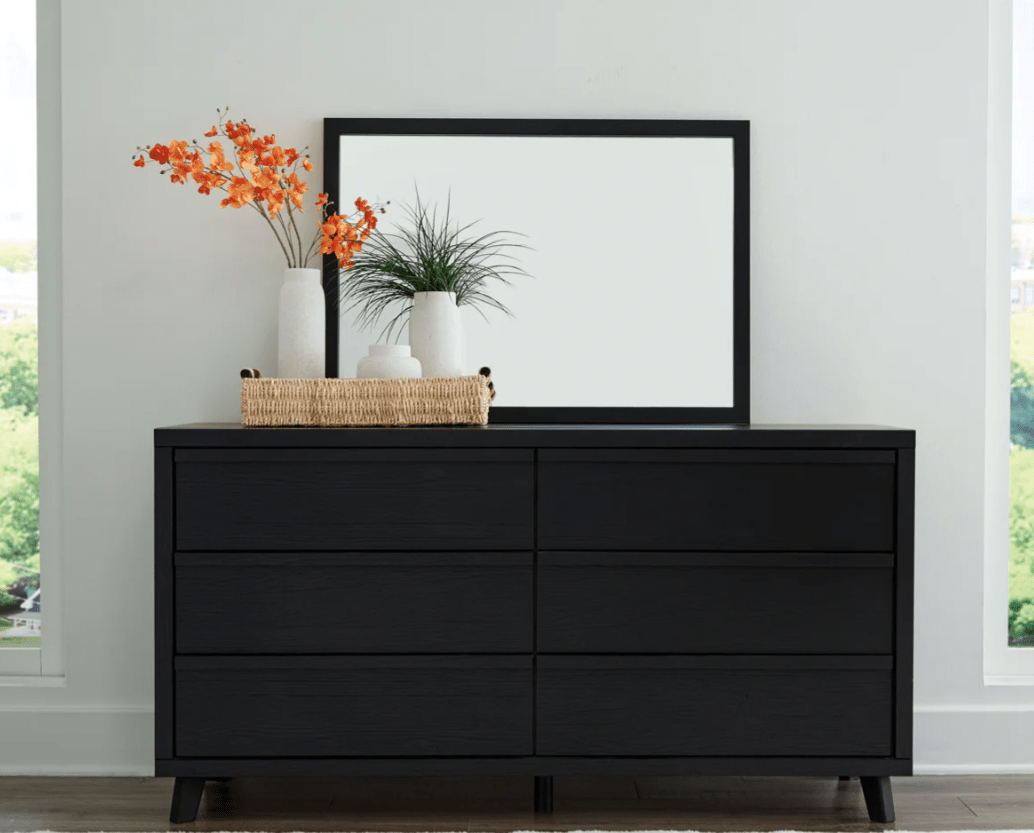 AshleyAshley B1013 Danziar - Slat Panel Bed - Black