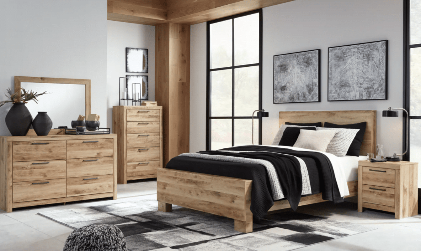 AshleyAshley B1050 Hyanna - Panel Bed - Tan