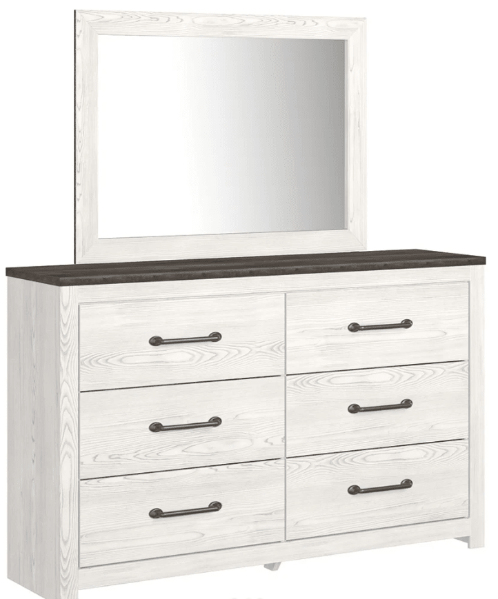 AshleyAshley B1190 Gerridan - Panel Bed - White / Gray