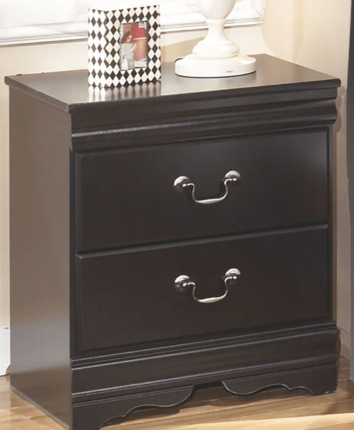 AshleyAshley B128 Huey Vineyard - Full Sleigh Bed - Black