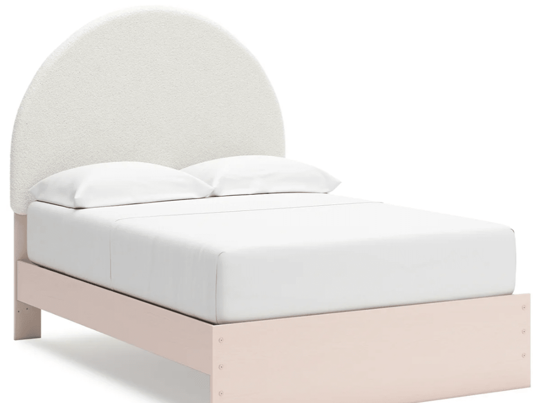 AshleyAshley B1323 Upholstered Panel Bed - Blush