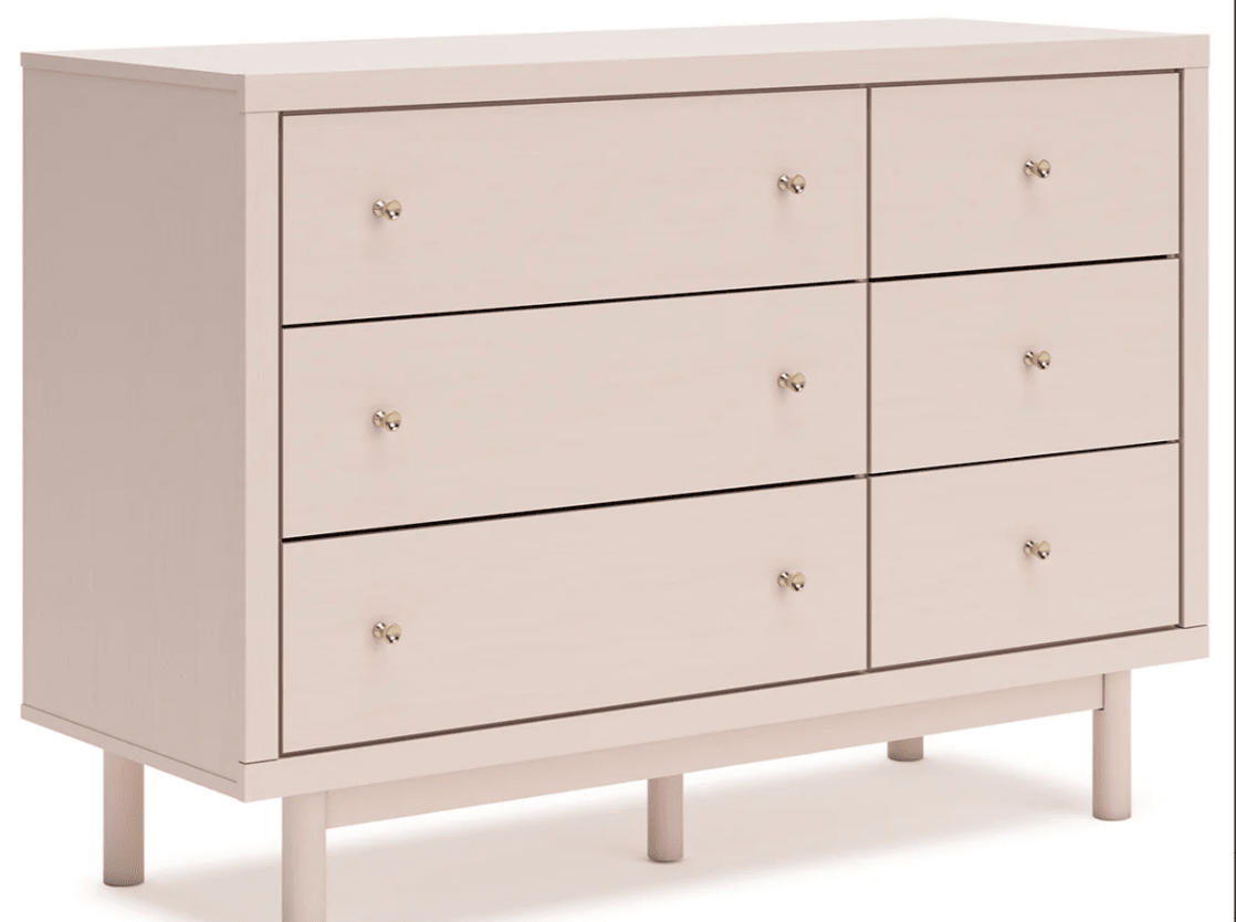 AshleyAshley B1323 Upholstered Panel Bed - Blush