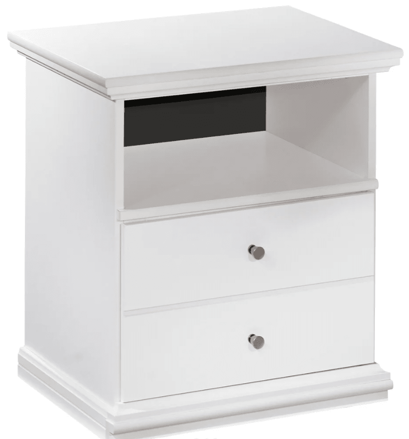 AshleyAshley B139 Bostwick Shoals - Panel Bed With Framed Footboard - White