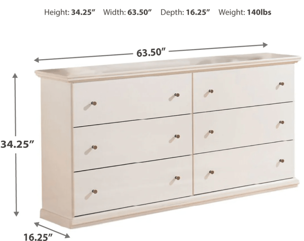 AshleyAshley B139 Bostwick Shoals - Panel Bed With Framed Footboard - White
