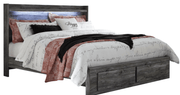 AshleyAshley B221 Baystorm - Panel Bed w Storage Drawers - Gray