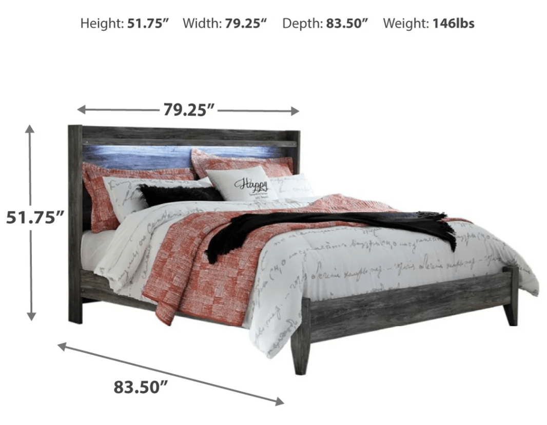 AshleyAshley B221 Baystorm - Panel Bedroom - Gray