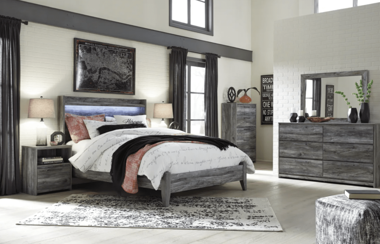 AshleyAshley B221 Baystorm - Panel Bedroom - Gray