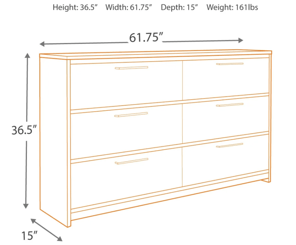 AshleyAshley B221 Baystorm - Panel Bedroom - Gray