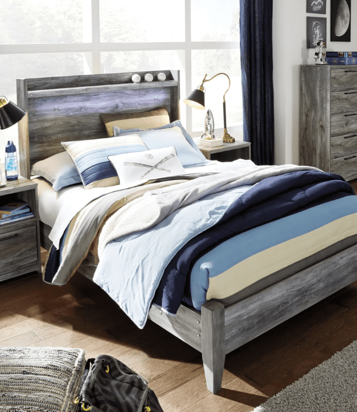 AshleyAshley B221 Baystorm - Panel Bedroom - Gray