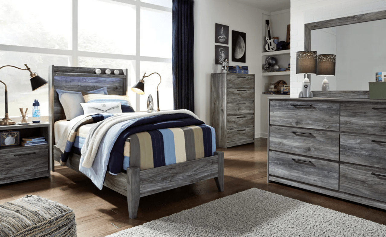 AshleyAshley B221 Baystorm - Panel Bedroom - Gray