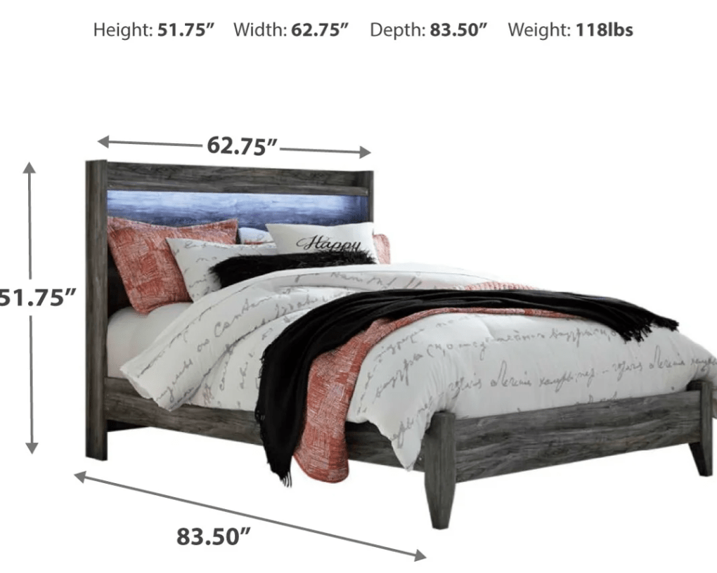 AshleyAshley B221 Baystorm - Panel Bedroom - Gray
