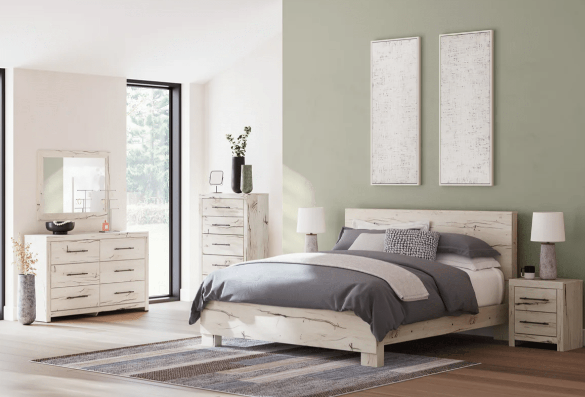 AshleyAshley B2310 Lawroy - Panel Bed - Light Natural