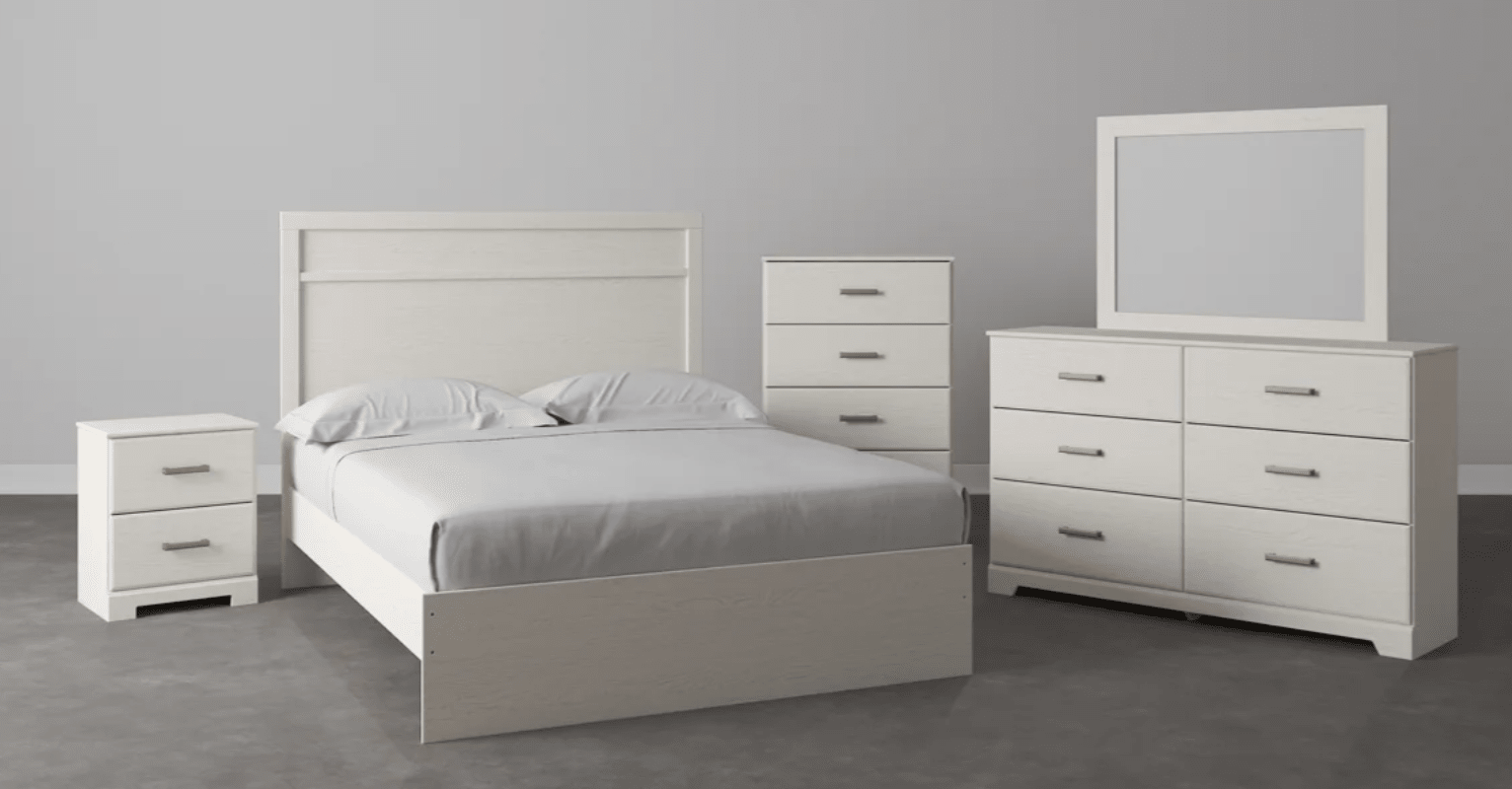 AshleyAshley B2588 Stelsie - Panel Bed - White