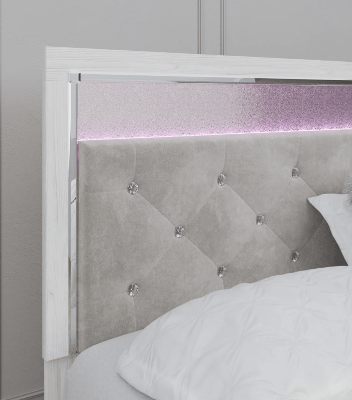 AshleyAshley B2640 Altyra - Panel Bed With Roll Slats - White