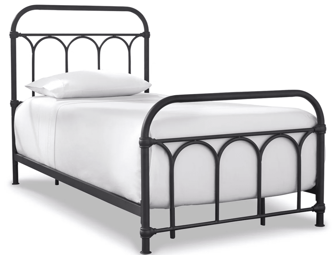 AshleyAshley B280 Nashburg - Full Metal HDBD/Ftbd/Rails - Black