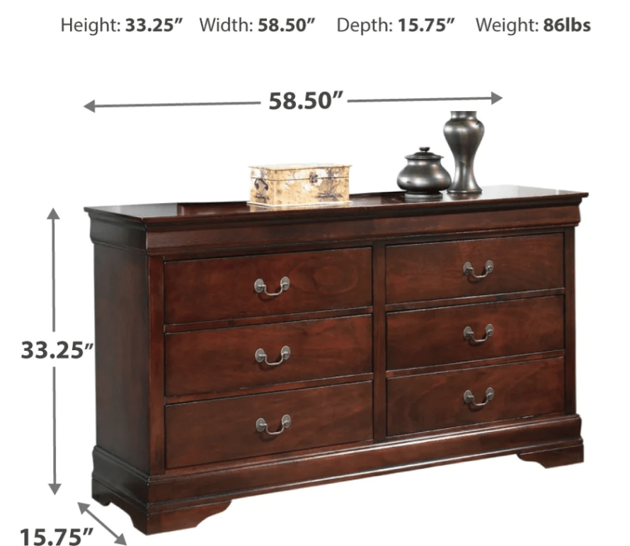AshleyAshley B376 Sleigh Bed - Dark Brown