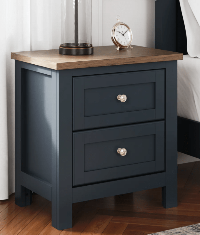 AshleyAshley B414 Landocken - Panel Bed - Brown / Blue