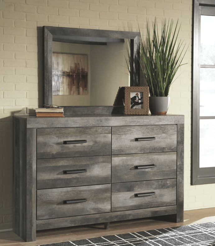 AshleyAshley B440 Wynnlow - Upholstered Poster Bed - Gray
