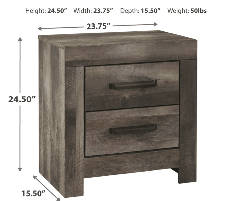 AshleyAshley B440 Wynnlow - Upholstered Poster Bed - Gray