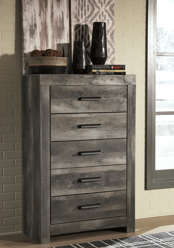 AshleyAshley B440 Wynnlow - Upholstered Poster Bed - Gray