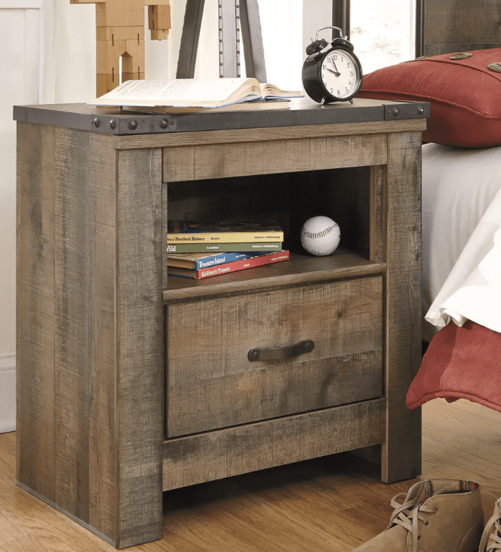 AshleyAshley B446 Trinell - Full Bookcase Bed With 2 Sided Storage - Brown