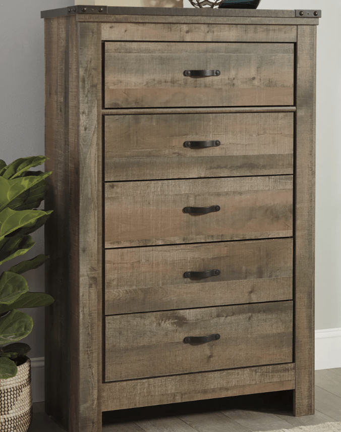 AshleyAshley B446 Trinell - Full Bookcase Bed With 2 Sided Storage - Brown